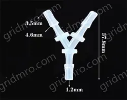 4.8mmY-shaped tee
