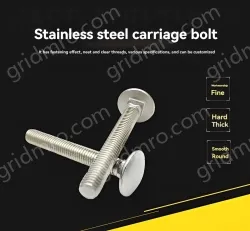 Big head carriage bolt M8*30