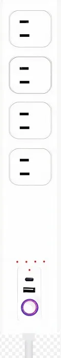 Smart power strip SM-306U-PZ654
