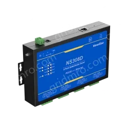 8 Ports RS232 Serial to 100M Ethernet Server