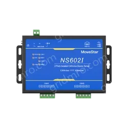 2 Ports CAN-bus To Ethernet Opto-isolated Wall-mounted Ethernet CAN-bus Server