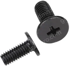 Carbon steel thin head screws M2*9*4