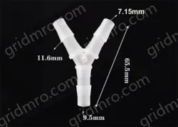 9.5mmY-shaped tee