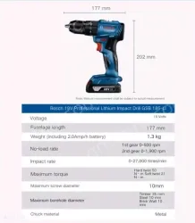 GSB 185-LI Dual Electric Version
