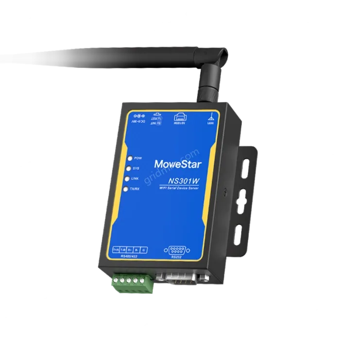 1 Port RS232/485/422 Serial to Wi-Fi/Ethernet Server