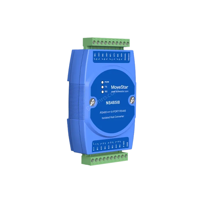 RS485 8-Way Isolated Hub Converter