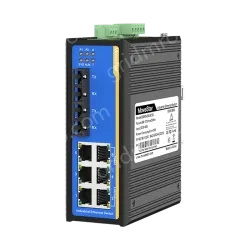 8 Ports 10/100M Din-Rail Managed Industrial Ethernet Switch