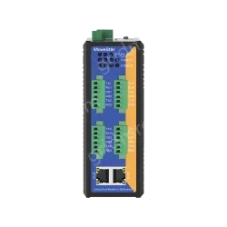 8 Ports RS232 to 2 Ports Ethernet Modbus Industrial Smart Gateway