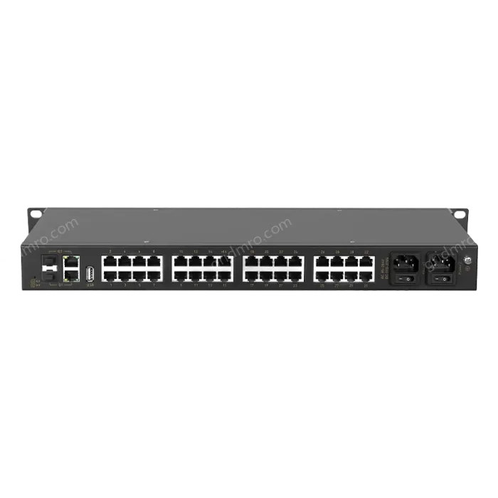 32 Ports RS232/485/422 Serial to 1000M Ethernet Server
