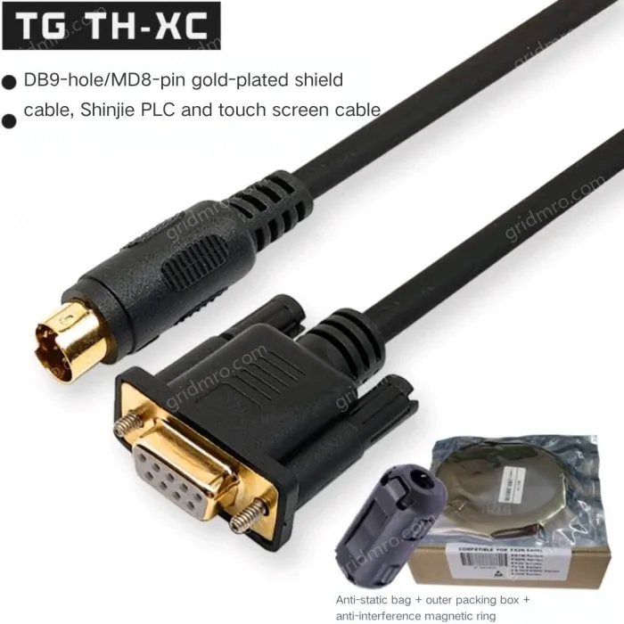 2m Gold Plated Connectormeter Box +magnetic Ring TG/TH/OP-XC