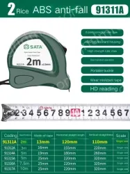 ABS drop resistance 2 meters ruler width 13mm-91311A
