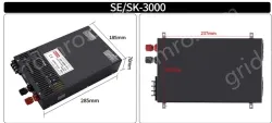High-power switching power supply 3000W 48V