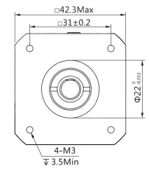 KT42-60P 0.6N.m