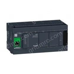 TM241CE40T logic controller, Modicon M241, 40 IO, transistor, PNP, Ethernet