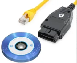 Elliptical headband CD E-SYS ENET For ICOM BMW F Series Car Brush Hidden Wire with Full Set CD V50.3