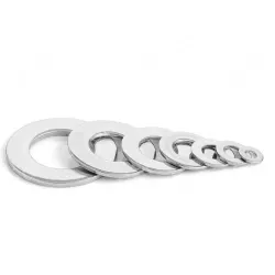 Gasket metal round flat gasket washer with hole five gold washer meson fastening washer