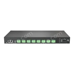 8 Ports RS485/422 Serial to 100M Ethernet Opto-isolated Server
