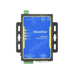 1 Port RS232 + 1 Port RS485/422 Serial to 100M Ethernet Server