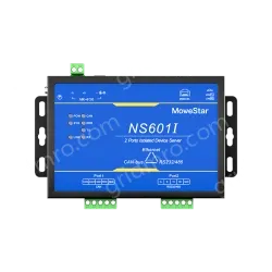 1 Port CAN-bus + 1*RS232/485 To Ethernet Opto-isolated Wall-mounted Ethernet CAN-bus Server