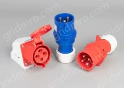 4 pole 16A exposed socket