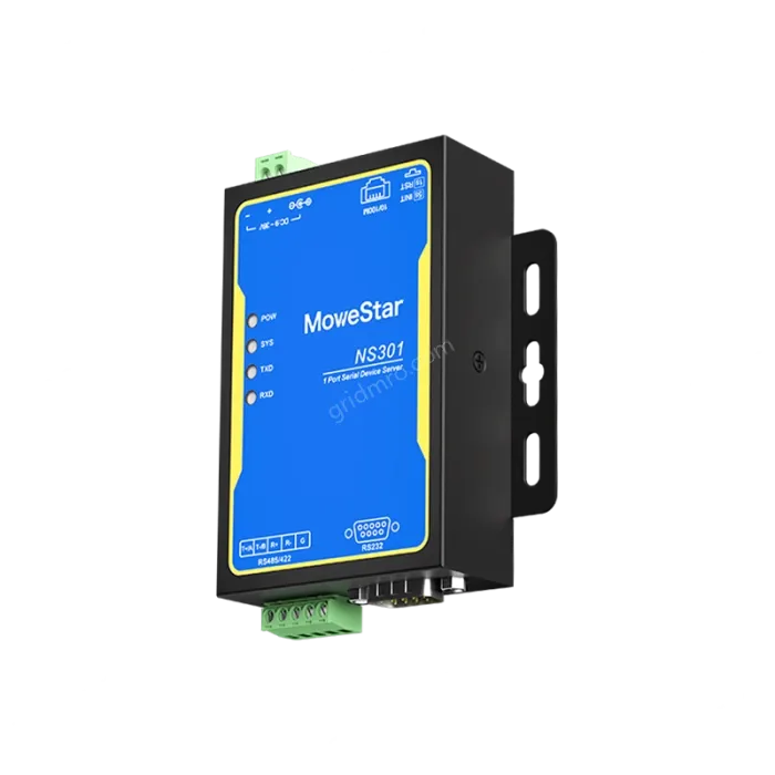 1 Port RS232/485/422 Serial to 100M Ethernet Server