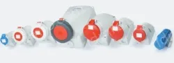 Waterproof 5 pole 16A Surface mounted socket TYP 9342